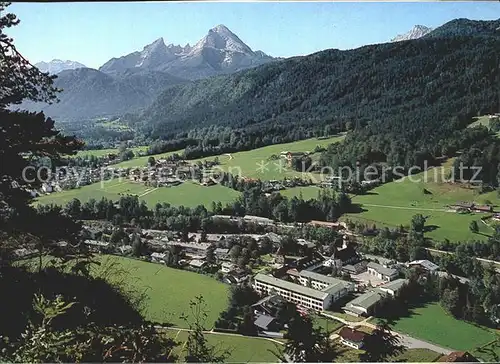 Bischofswiesen Watzmann Kat. Bischofswiesen