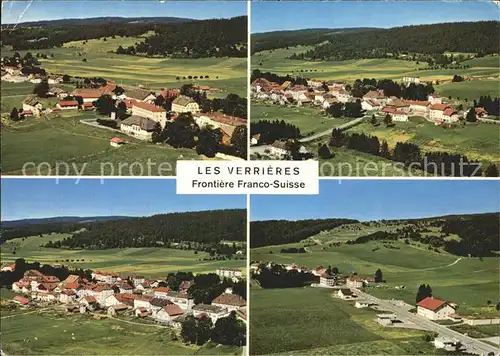 Les Verrieres Grenzen Frankreich Schweiz Kat. Les Verrieres