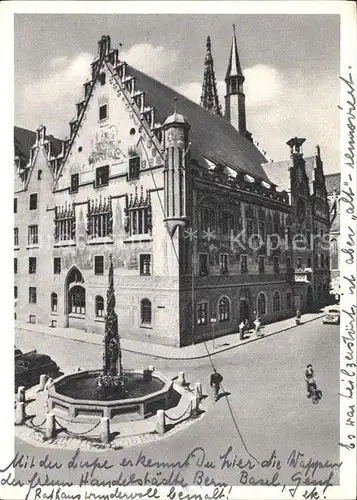 Ulm Donau Rathaus Kat. Ulm