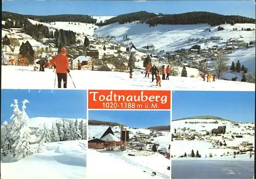 Todtnauberg Gesamtansicht Skipiste Kat. Todtnau