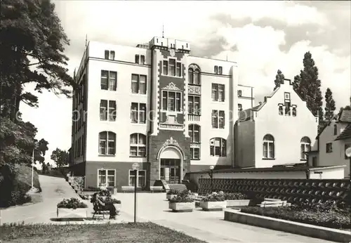 Zinnowitz Ostseebad Erholungsheim Klement Gottwald