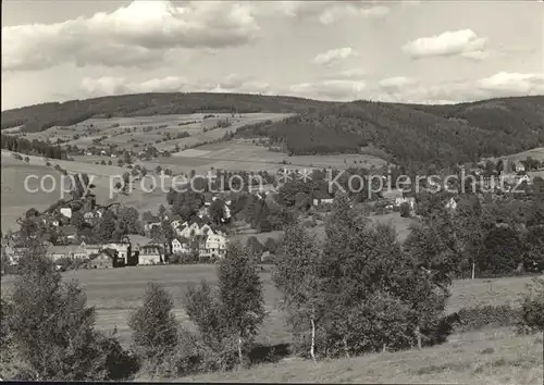 Erlbach Vogtland Gesamtansicht Kat. Erlbach Vogtland