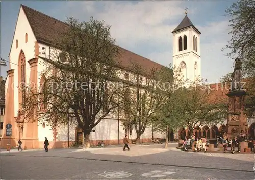 Freiburg Breisgau Sankt Martin Ehemalige Franziskaner Klosterkirche  Kat. Freiburg im Breisgau