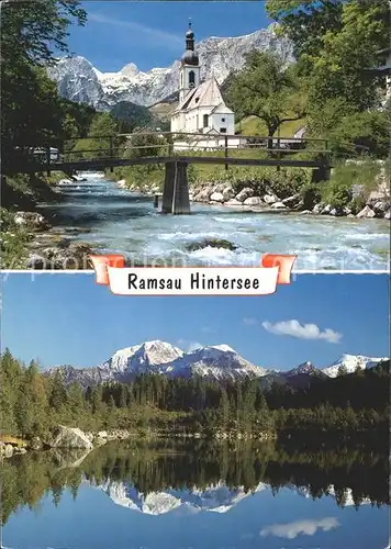 Ramsau Berchtesgaden Kirche Kat. Ramsau b.Berchtesgaden