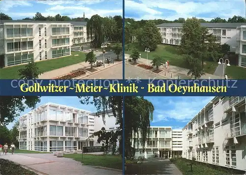 Bad Oeynhausen Gollwitzer Meier Klinik Kat. Bad Oeynhausen