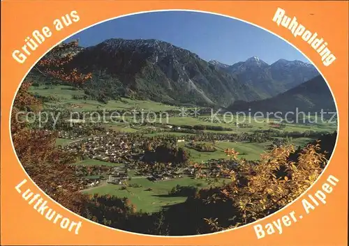 Ruhpolding Stadtansicht Kat. Ruhpolding