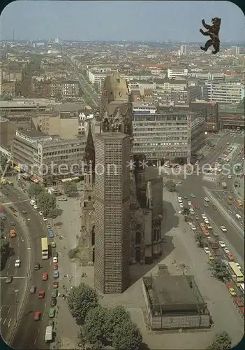 Berlin Kaiser Wilhelm Gedaechtniskirche Kat. Berlin