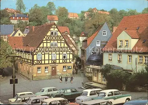 Hohnstein Saechsische Schweiz Marktplatz / Hohnstein /Saechsische Schweiz-Osterzgebirge LKR