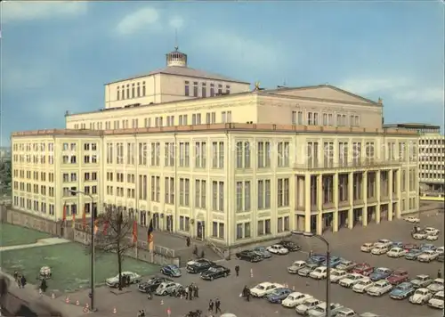 Leipzig Oper Karl Marx Platz
 Kat. Leipzig