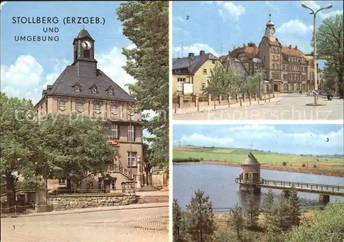 Stollberg Erzgebirge Querenbachtalsperre Lugau Rathaus Thalheim Rathaus / Stollberg /Erzgebirgskreis LKR