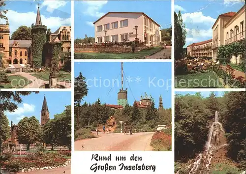 Friedrichroda Schloss Reinhardsbrunn Erholungsheim Parkterrasse  Kat. Friedrichroda