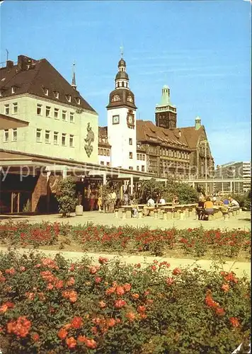 Karl Marx Stadt Rathaus  Kat. Chemnitz