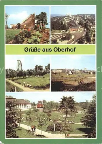 Oberhof Thueringen Interhotel Panorma Oberer Hof Rennsteig  Kat. Oberhof Thueringen