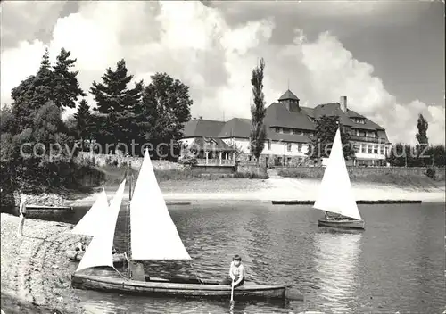 Malter Talsperre HO Hotel Haus Seeblick Paulsdorf Kat. Dippoldiswalde