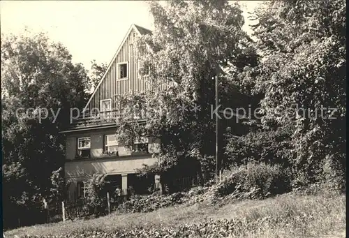 Saalfeld Saale Ferienheim Schwarzenshof Kat. Saalfeld