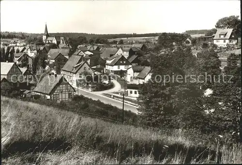 Elbingerode Harz Teilansicht Kat. Elbingerode Harz