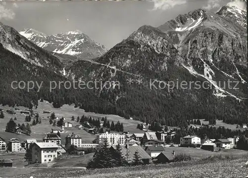 Lenzerheide GR mit Lenzerhorn