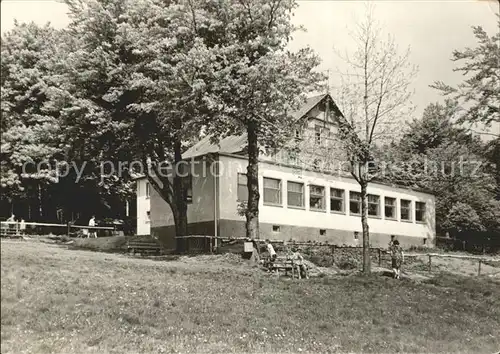 Brotterode Berggasthaus Fuchsbau Mommelstein Kat. Brotterode