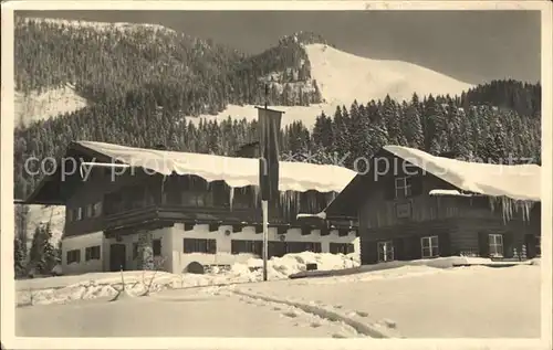 Spitzingsee Willy Merkl Bergheim Kat. Schliersee