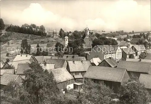 Trautenstein Harz Teilansicht Kat. Hasselfelde