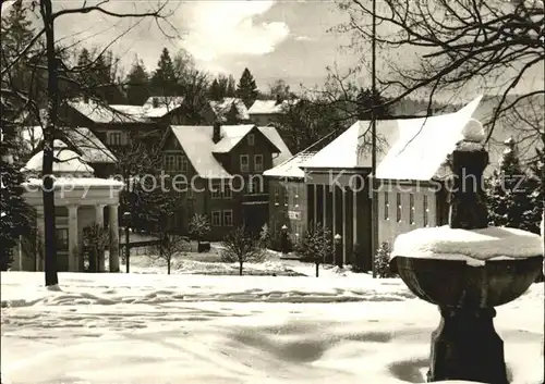 Bad Liebenstein Kurpark mit Badehaus Kat. Bad Liebenstein