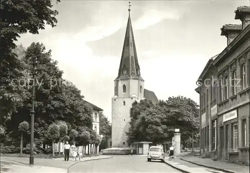 Hohenmoelsen Altmarkt Kirche Kat. Hohenmoelsen