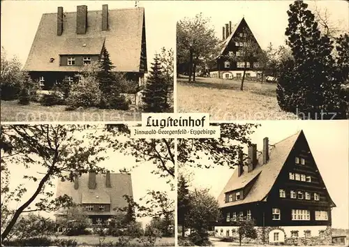 Zinnwald Georgenfeld Lugsteinhof Teilansichten Kat. Altenberg