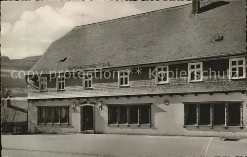 Zueschen Sauerland Gasthof Lumme Kat. Winterberg