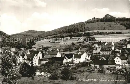 Rossbach Wied Teilansciht Haeubchen  Kat. Rossbach