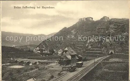 Mayschoss Ruine Saffenburg Kat. Mayschoss