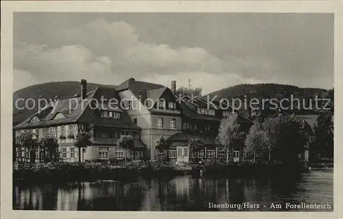 Ilsenburg Harz Am Forellenteich  Kat. Ilsenburg Harz