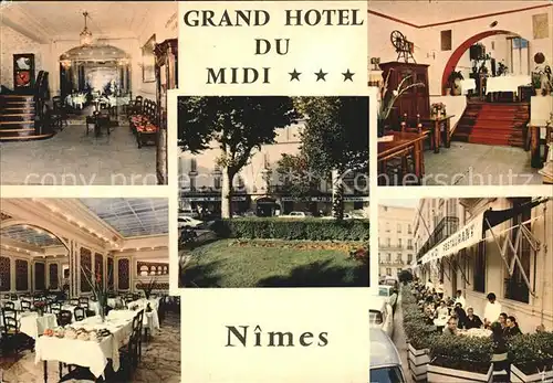 Nimes Grand Hotel du Midi Kat. Nimes