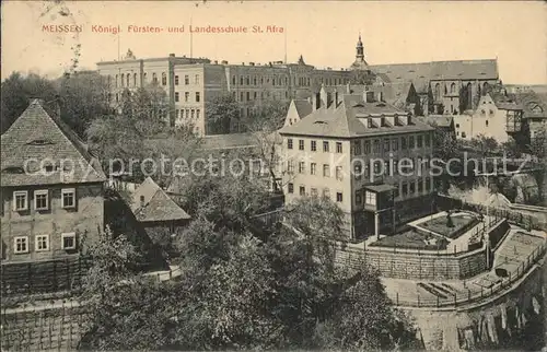 Meissen Elbe Sachsen Kgl. Fuersten und Landesschule St Afra Kat. Meissen