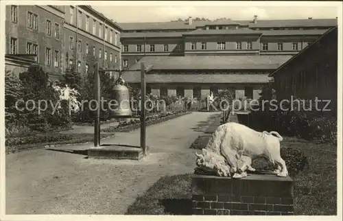 Meissen Elbe Sachsen Porzellanmanufaktur Glocke Haupthof Kat. Meissen