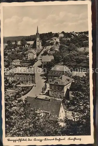 Berggiesshuebel Kirchberg Kneippkurort Kat. Bad Gottleuba Berggiesshuebel