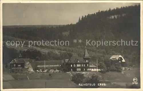 Rehefeld Zaunhaus Jagdschloss Kat. Altenberg