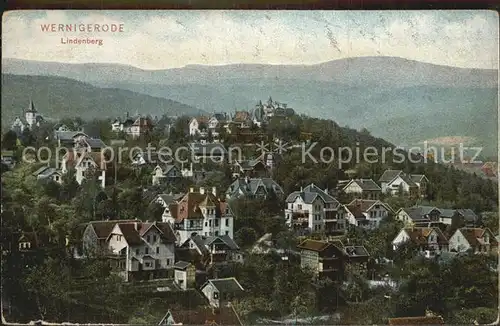 Wernigerode Harz Lindenberg Kat. Wernigerode