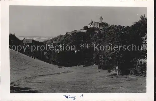 Wernigerode Harz Bollhasental Schloss Kat. Wernigerode