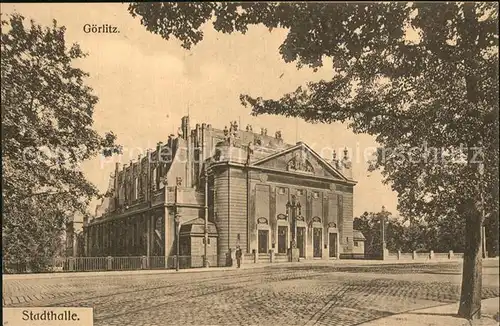 Goerlitz Sachsen Stadthalle Kat. Goerlitz