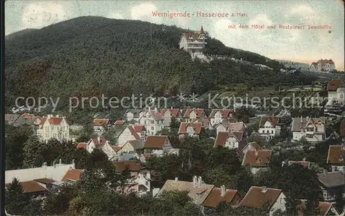 Hasserode Hotel Restaurant Sennhuette Kat. Wernigerode