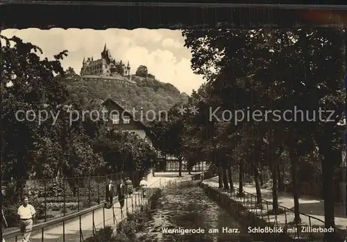 Wernigerode Harz Schloss Zilierbach Kat. Wernigerode