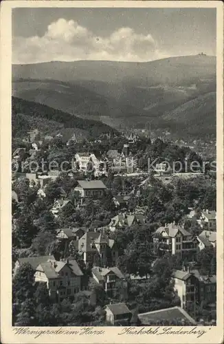 Wernigerode Harz Kurhotel Lindenberg Kat. Wernigerode