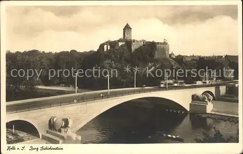 Halle Saale Burg Giebichenstein Kat. Halle