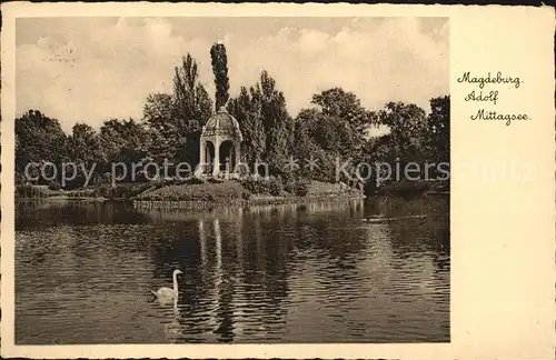 Magdeburg Adolf Mittagsee Kat. Magdeburg