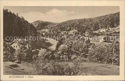 Altenbrak Harz Ortsansicht Kat. Altenbrak