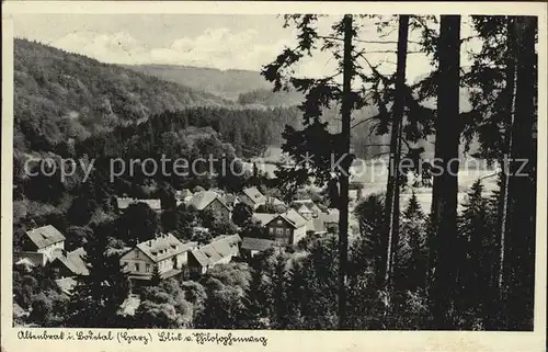 Altenbrak Harz Blick vom Philosophenweg Kat. Altenbrak