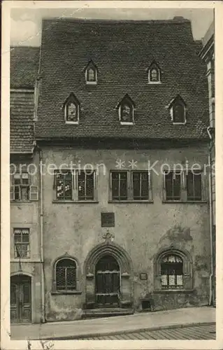 Eisleben Luthers Sterbehaus Kat. Eisleben