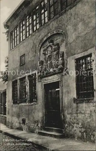 Eisleben Luthers Geburtshaus Kat. Eisleben