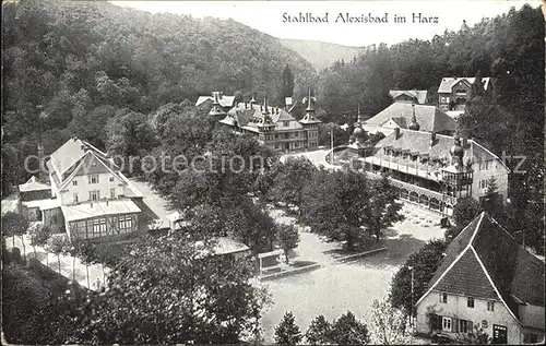 Alexisbad Harz Stahlbad Kat. Harzgerode