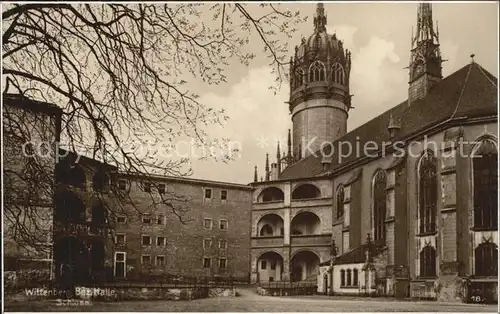 Wittenberg Lutherstadt Schloss Kat. Wittenberg